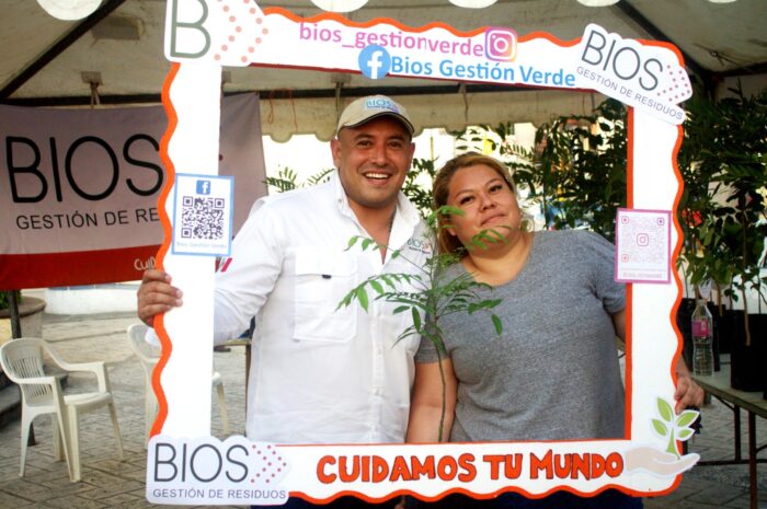 Bios Gestión Verde Fomenta la Cultura del Reciclaje con Canje de Arbolitos Frutales