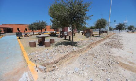 Transforma Gobierno de Nuevo Laredo plazas en la colonia Hidalgo