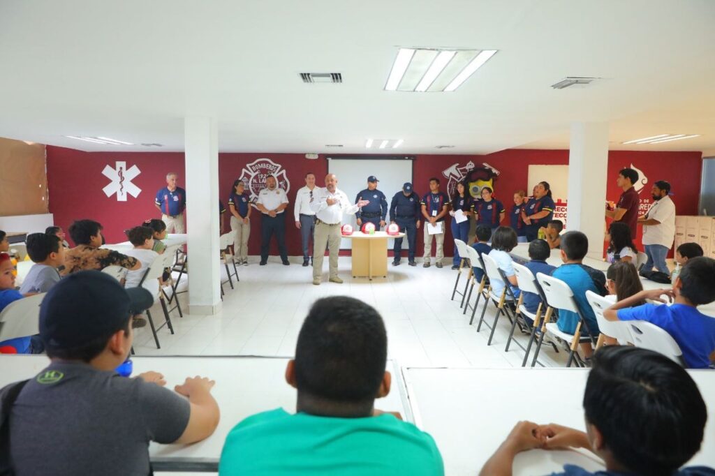 Arranca curso de verano “Bomberos Junior” con más de 60 participantes