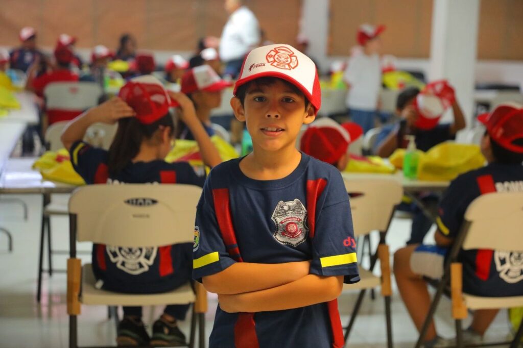 Arranca curso de verano “Bomberos Junior” con más de 60 participantes