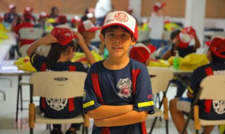 Arranca curso de verano “Bomberos Junior” con más de 60 participantes