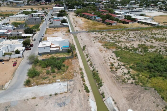 Invierte Nuevo Laredo más de 18 mdp en segunda etapa de construcción del pluvial “Concordia”