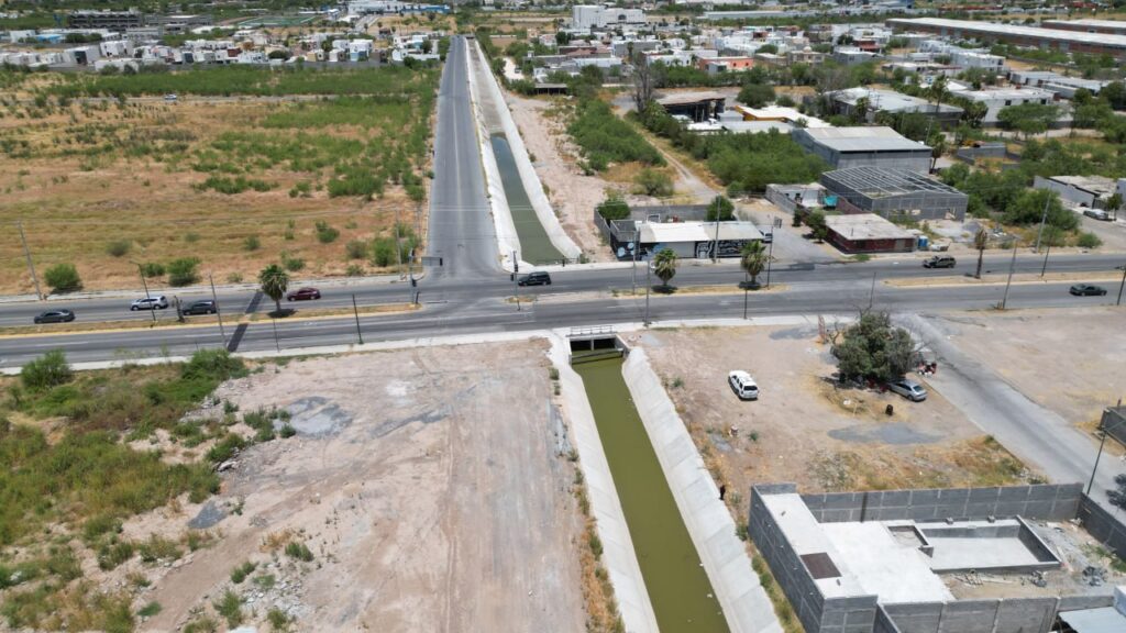 Invierte Nuevo Laredo más de 18 mdp en segunda etapa de construcción del pluvial “Concordia”