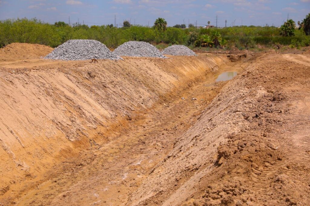 Invierte Nuevo Laredo más de 18 mdp en segunda etapa de construcción del pluvial “Concordia”