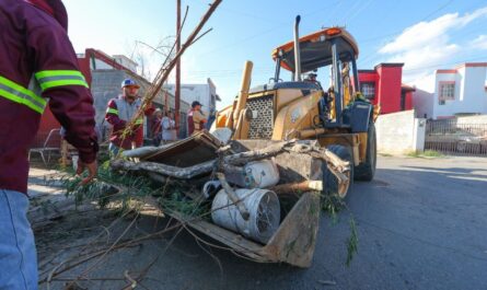 Arranca programa de descacharrización al sur y poniente de Nuevo Laredo