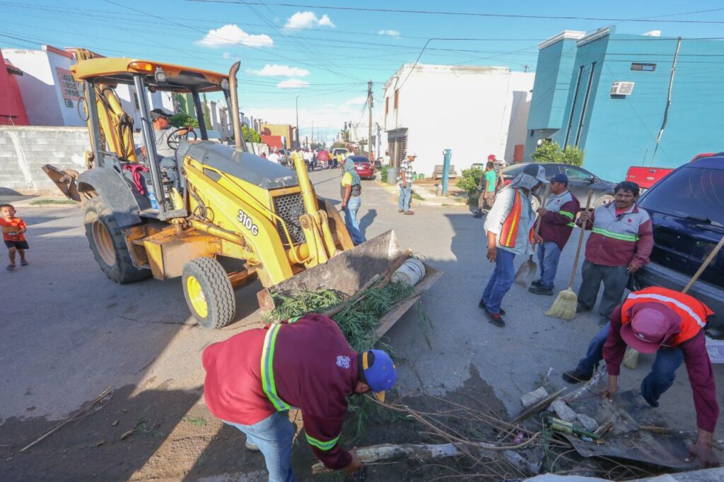 Arranca programa de descacharrización al sur y poniente de Nuevo Laredo