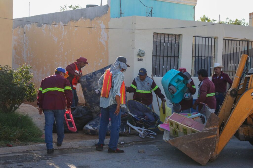 Arranca programa de descacharrización al sur y poniente de Nuevo Laredo