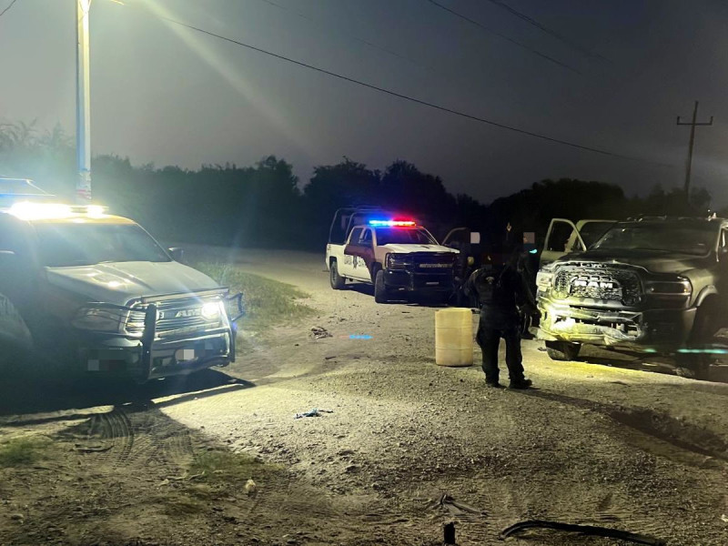 Abatidos 3 presuntos delincuentes tras narcobloqueos en Reynosa