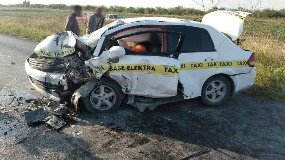 Choque en Matamoros deja dos muertos y varios heridos