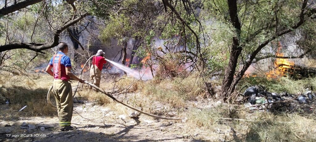 Incendios en zonas de pastizales se multiplican en Ciudad Victoria