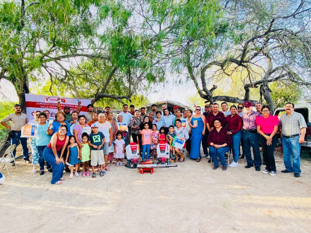 Lucero González impulsa acciones de salud en Valle Hermoso Tamaulipas