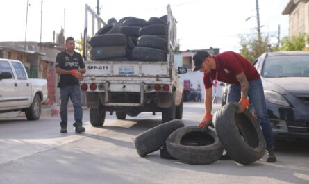 Arranca Gobierno de Nuevo Laredo programa de descacharrización en la colonia Nueva Era