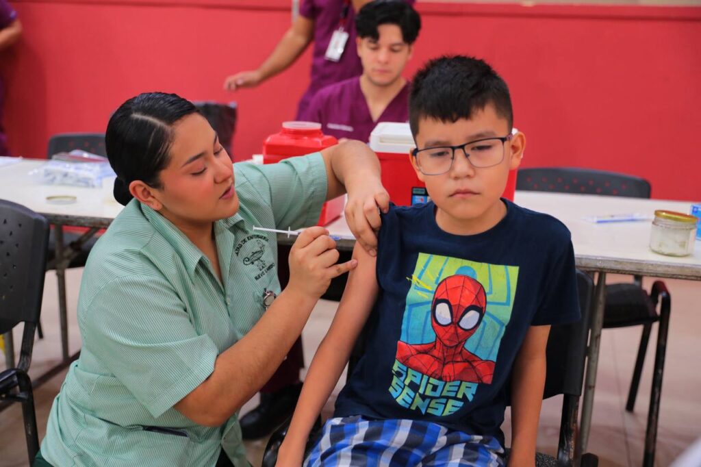 Arranca segunda jornada de vacunación contra VPH; aplicarán 5 mil dosis a niños y niñas