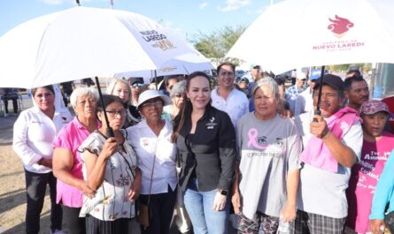 Inicia Gobierno de Nuevo Laredo renovación de canchas en Unidad Deportiva “Benito Juárez”