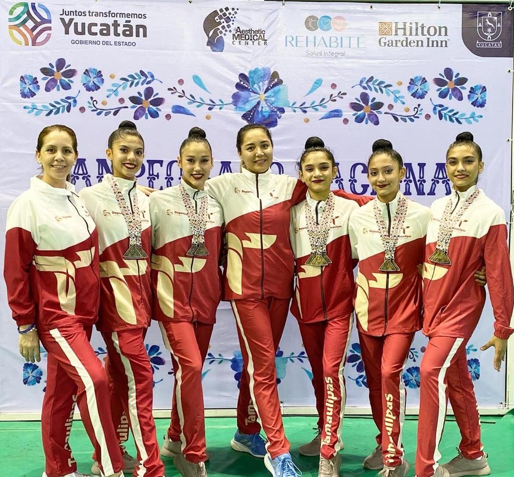 Brillan gimnastas tamaulipecas en “Nacional Élite”