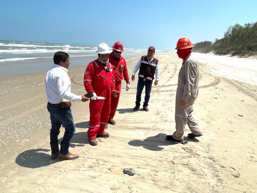 Descarta PEMEX emergencia ambiental en playas de Tamaulipas