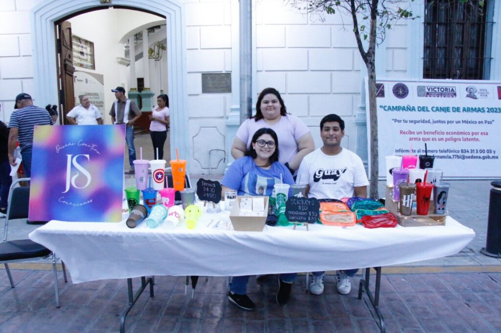 Mercado Joven impulsa el emprendimiento de la juventud de Ciudad Victoria