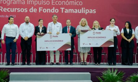 Llegarán a Nuevo Laredo beneficios del programa impulso económico en Tamaulipas