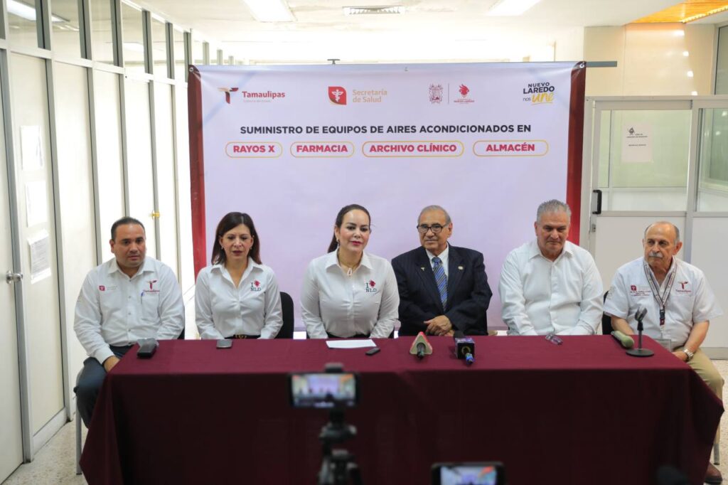 Refrendan Gobierno del Estado y Nuevo Laredo compromiso con el sector salud