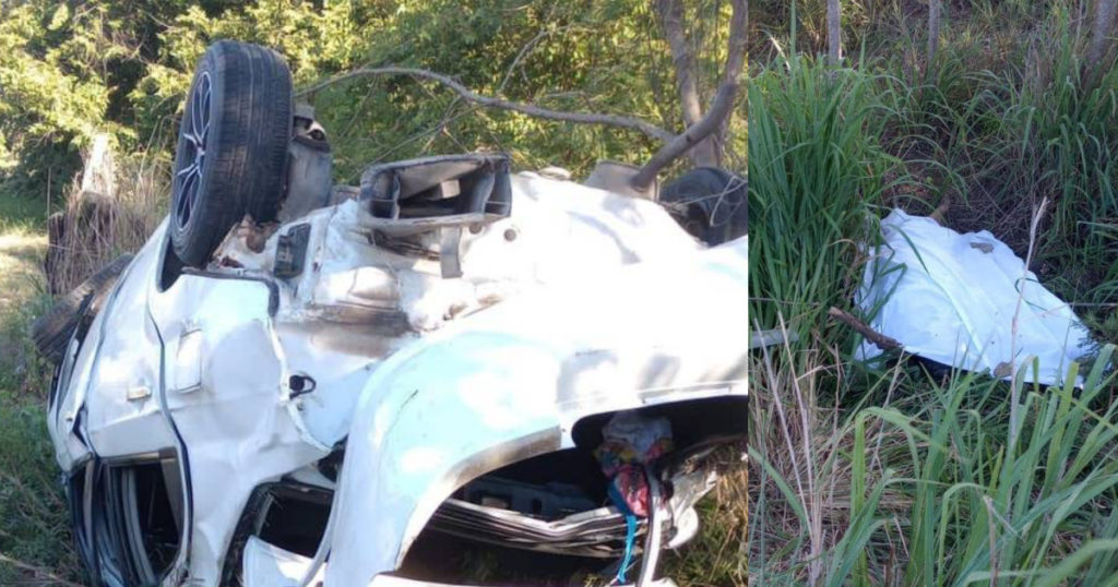 Choque con tráiler deja dos muertos y dos heridos en la carretera Tampico-Mante