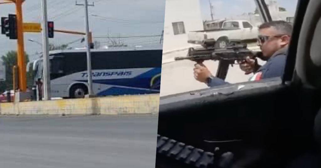 Se registran bloqueos, balaceras en Reynosa; hay tres agentes heridos