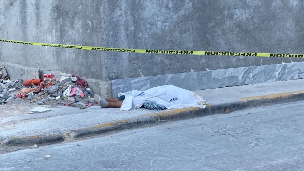 Fallece mujer en la vía pública de Reynosa