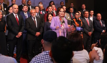 “Rescatamos a Nuevo Laredo y lo estamos transformando”: Carmen Lilia Canturosas Villarreal