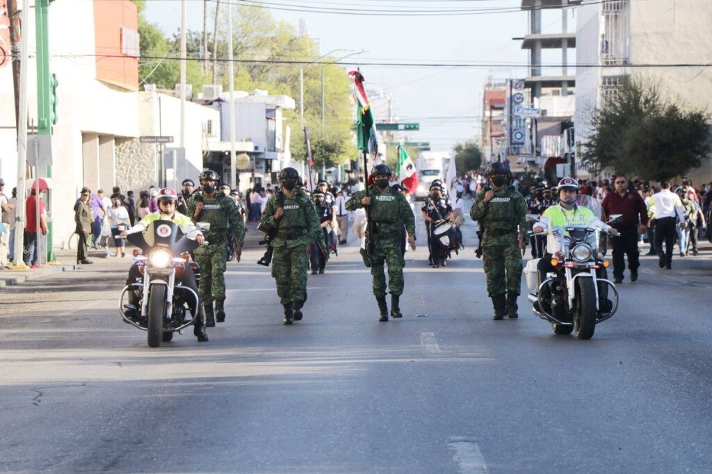 Invita Gobierno de Nuevo Laredo a presenciar el desfile del 16 de septiembre