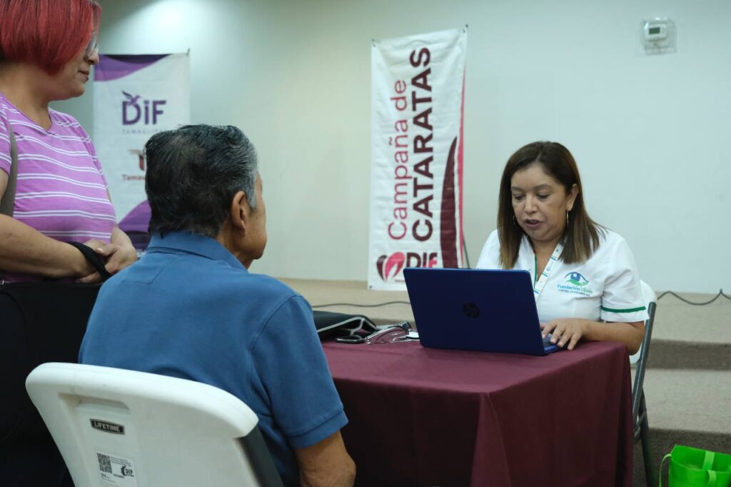 Realiza DIF Estatal campaña “Bienestar en tu Mirada” para operar gratis a pacientes con cataratas