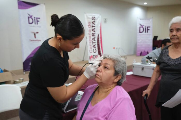 Concluye en Nuevo Laredo primera etapa de campaña estatal «Bienestar en tu Mirada»