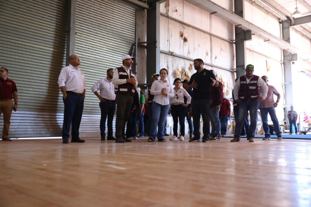 Mejorará Gobierno de Nuevo Laredo gimnasio deportivo de Maquila Creativa