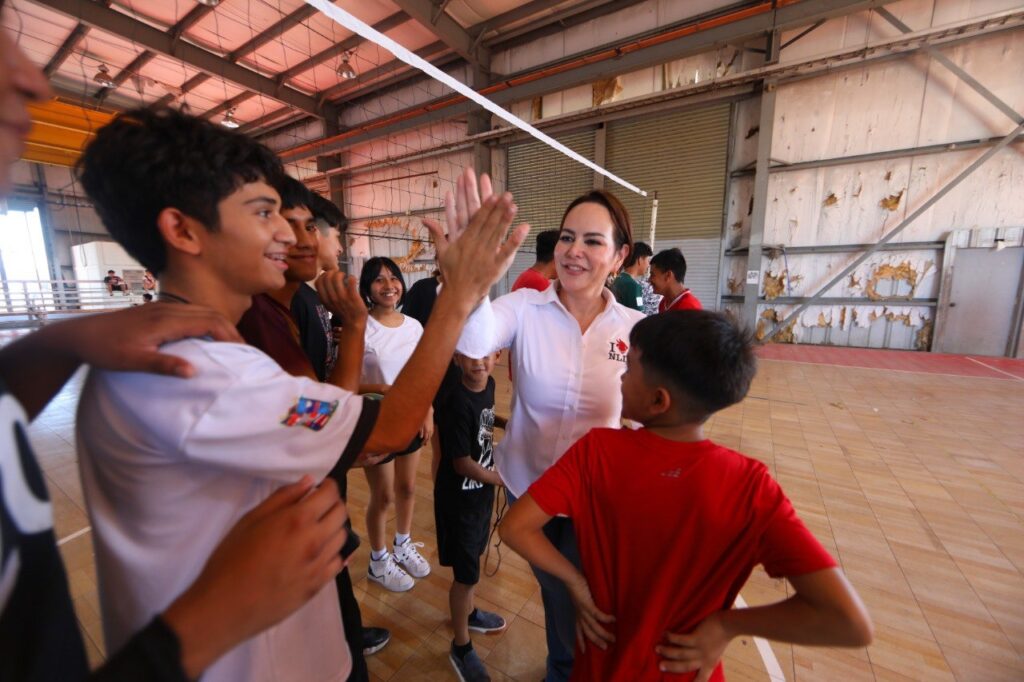 Mejorará Gobierno de Nuevo Laredo gimnasio deportivo de Maquila Creativa