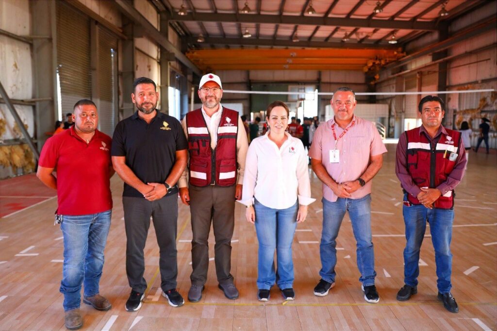 Mejorará Gobierno de Nuevo Laredo gimnasio deportivo de Maquila Creativa