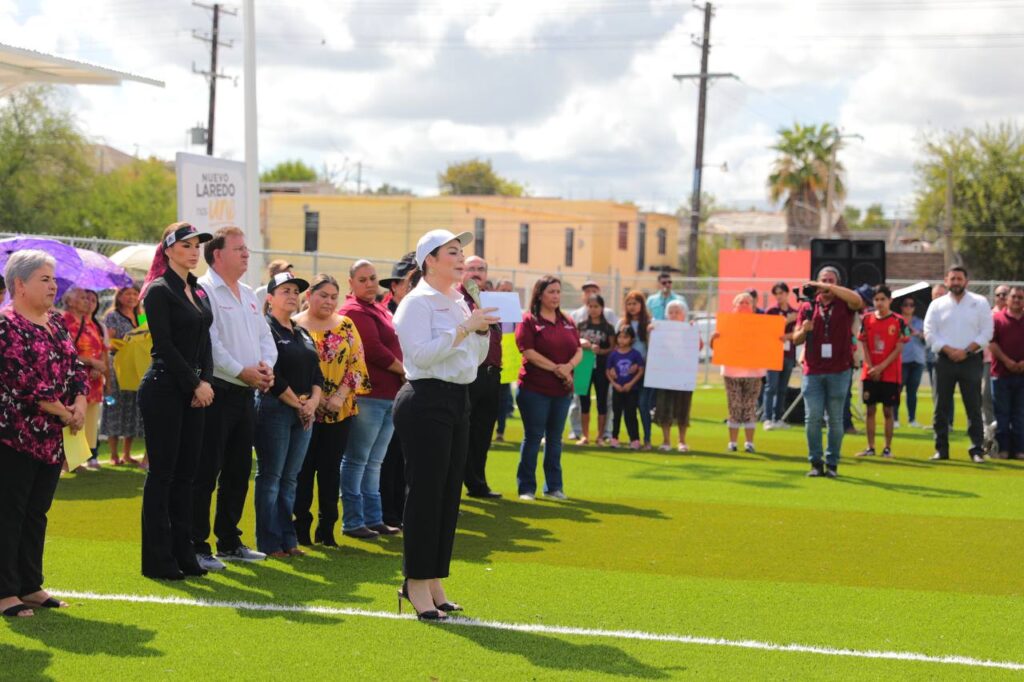 Rescata y rehabilita Gobierno de Nuevo Laredo espacio deportivo en Las Torres