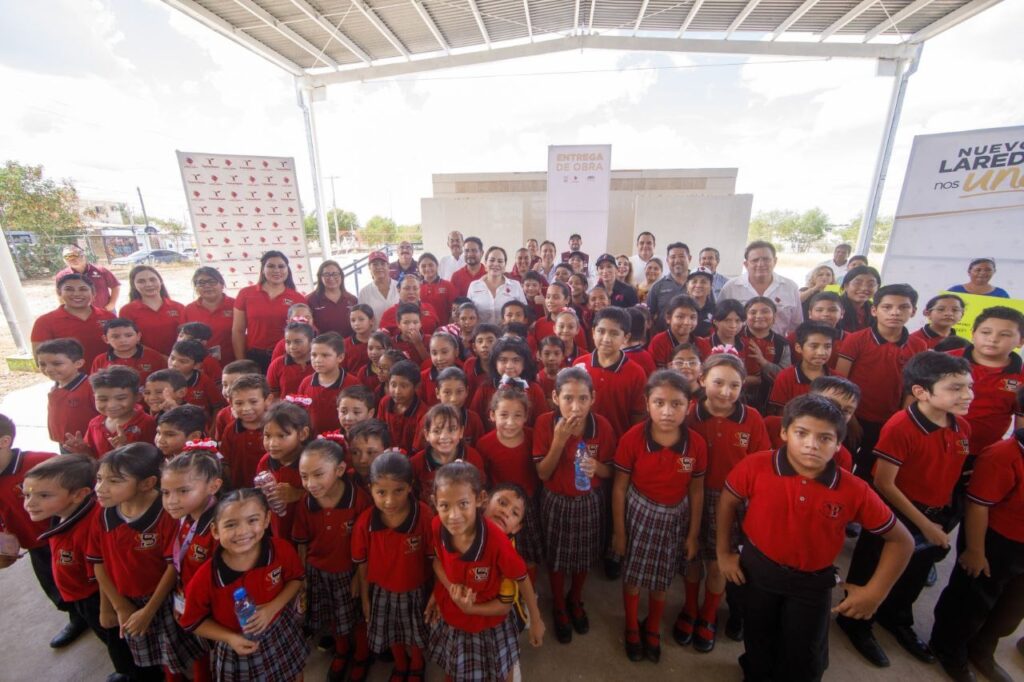 Transforma Gobierno de Nuevo Laredo escuelas de la ciudad con obra pública e infraestructura