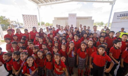 Transforma Gobierno de Nuevo Laredo escuelas de la ciudad con obra pública e infraestructura