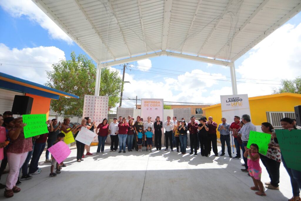 Transforma Gobierno de Nuevo Laredo escuelas de la ciudad con obra pública e infraestructura