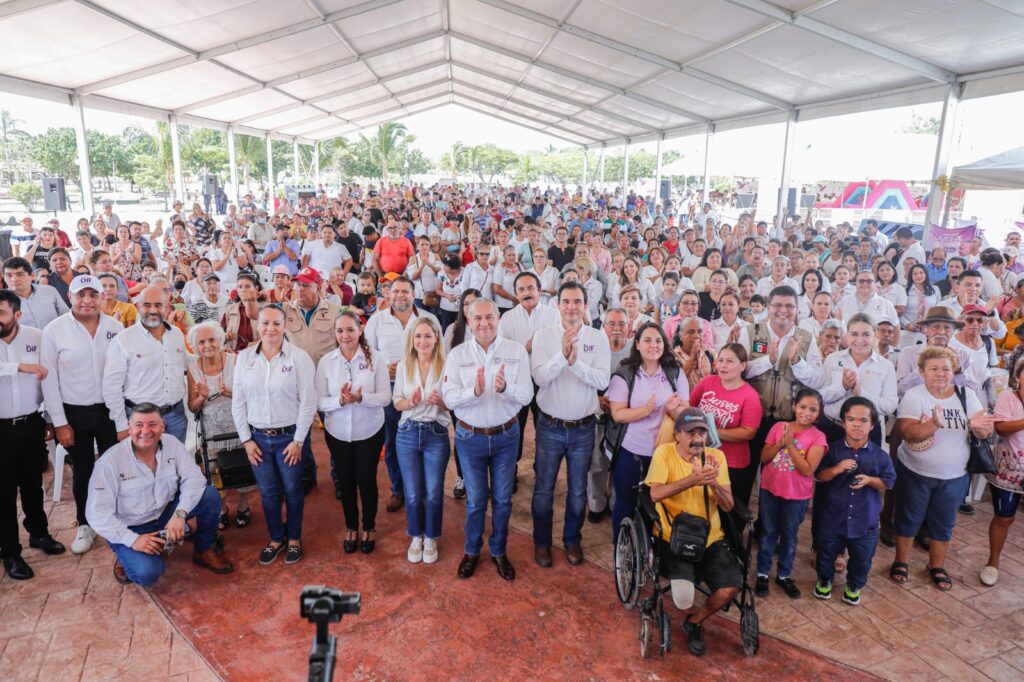 Lleva DIF Tamaulipas más de 6 mil apoyos y servicios en la brigada “Transformando Familias” en Madero