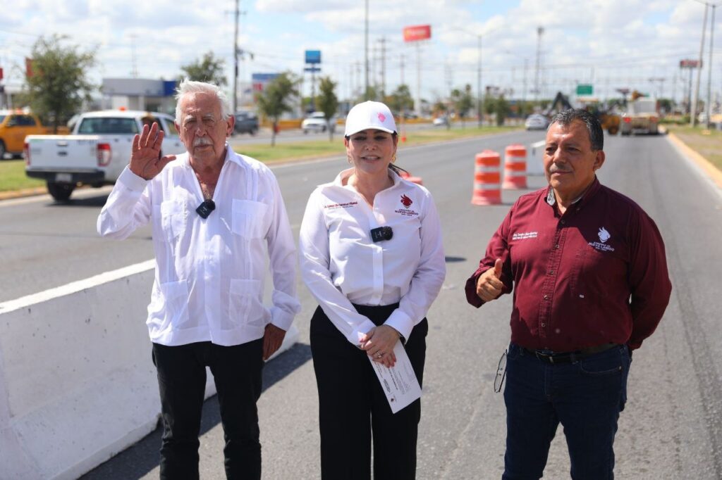 Llega maquinaria para dar inicio con trabajos de la construcción del puente vehicular calzada de los héroes