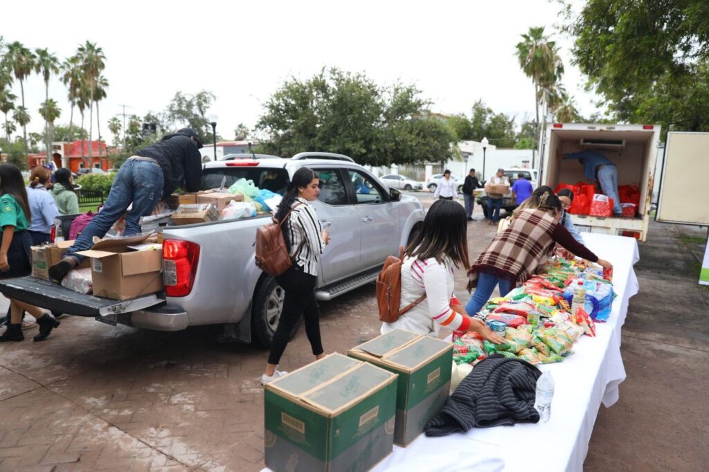 Se une Gobierno Municipio a campaña de Cáritas de Nuevo Laredo