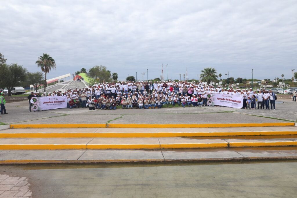 Arranca Gobierno de Nuevo Laredo jornada de reforestación en el Parque Polvo Enamorado