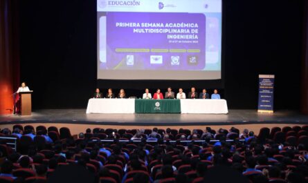 Inaugura alcaldesa de Nuevo Laredo Semana Académica del Tecnológico; refrenda compromiso con la educación