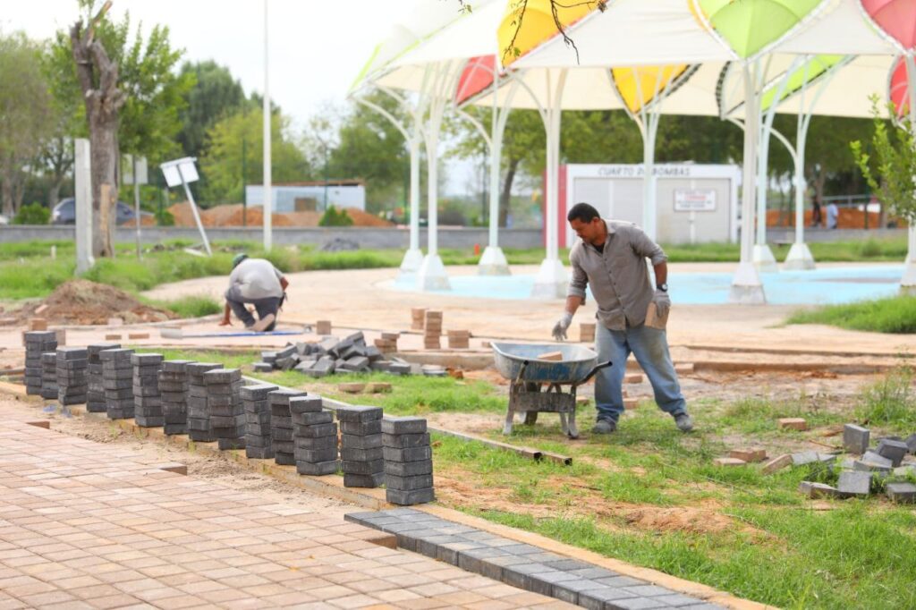 Avanzan obras de transformación en Nuevo Laredo