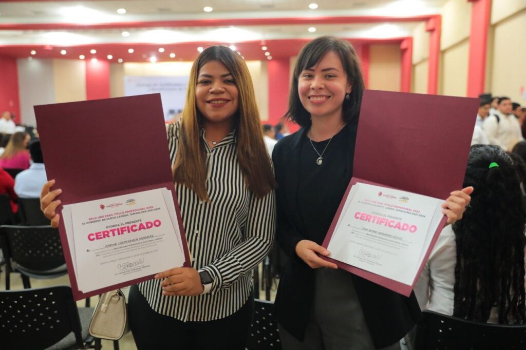 Reconocen jóvenes universitarios impulso a la educación del Gobierno de Nuevo Laredo