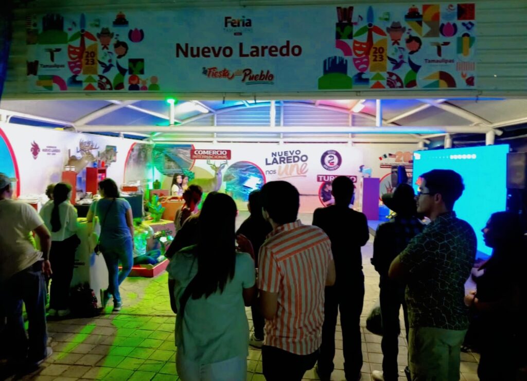 Destaca módulo de Nuevo Laredo en Feria Tamaulipas 2023