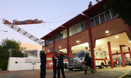 Capacitan elementos de Protección Civil de Nuevo Laredo con técnicas de rescate