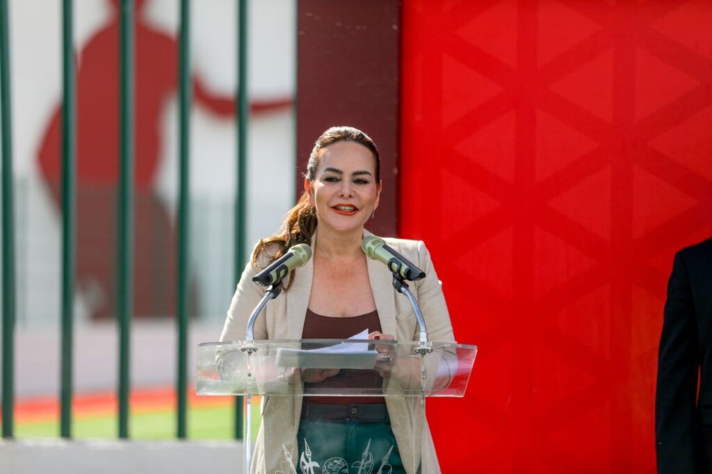 Inaugura alcaldesa Carmen Lilia Canturosas Semana Deportiva Estudiantil con la participación de más de 3 mil estudiantes