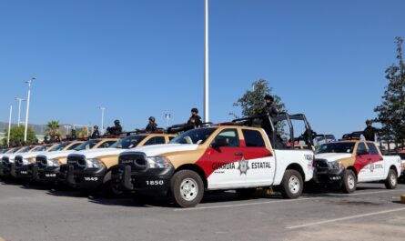 Guardia Estatal incrementará estado de fuerza y equipamiento