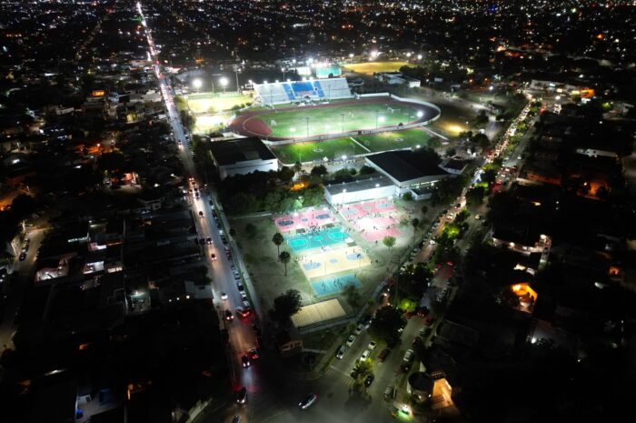 Transforma y dignifica Gobierno de Nuevo Laredo Unidad Deportiva “Benito Juárez”