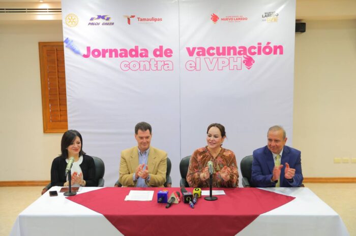 Protegerá Nuevo Laredo y asociaciones civiles a 5 mil niños contra el VPH